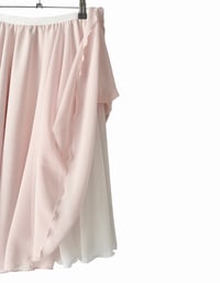 Image 2 of Reversible Chiffon Double layer rehearsal skirt ( Full circle skirt 360 degree)