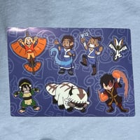 Team Avatar Sticker Sheet