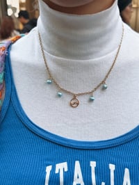 Image 2 of Azul Pearl Wave Necklace