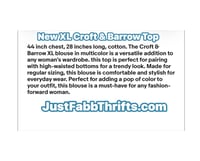 Image 5 of New XL Croft & Barrow top #809*8