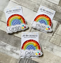 Image 2 of Rainbow Name badge