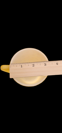 Image 4 of Set of 3 Pyrex Yellow Foulard Atomic Starburst Mugs 