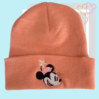 Image 2 of Retro Minnie Beanie Hat