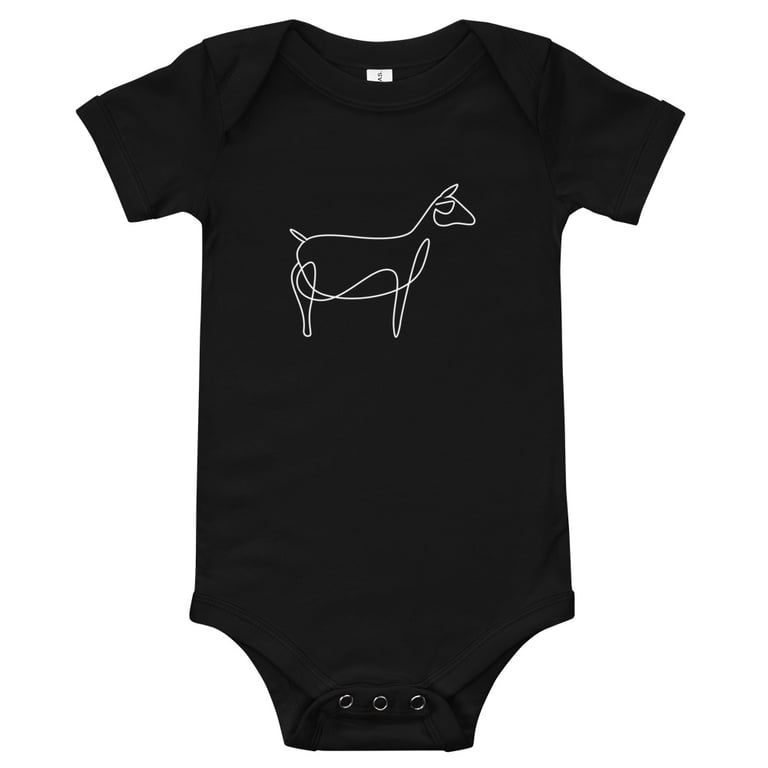 Baby short sleeve one piece Image 3