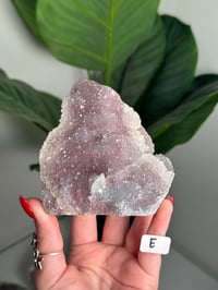 Image 5 of SMALL SELF STANDING COTTON CANDY APOPHYLITE CUT BASES -INDIA-