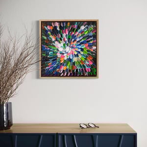 Image of Bloom V - 30x30cm FRAMED