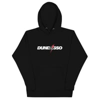 Image 1 of DUNDASSO NEVER DIE HOODIE (White Graphic)