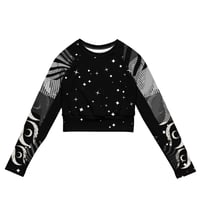 Image 2 of Eclipse Long-sleeve Crop Top