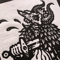 Image 2 of The Forlorn Prince - Lino Print