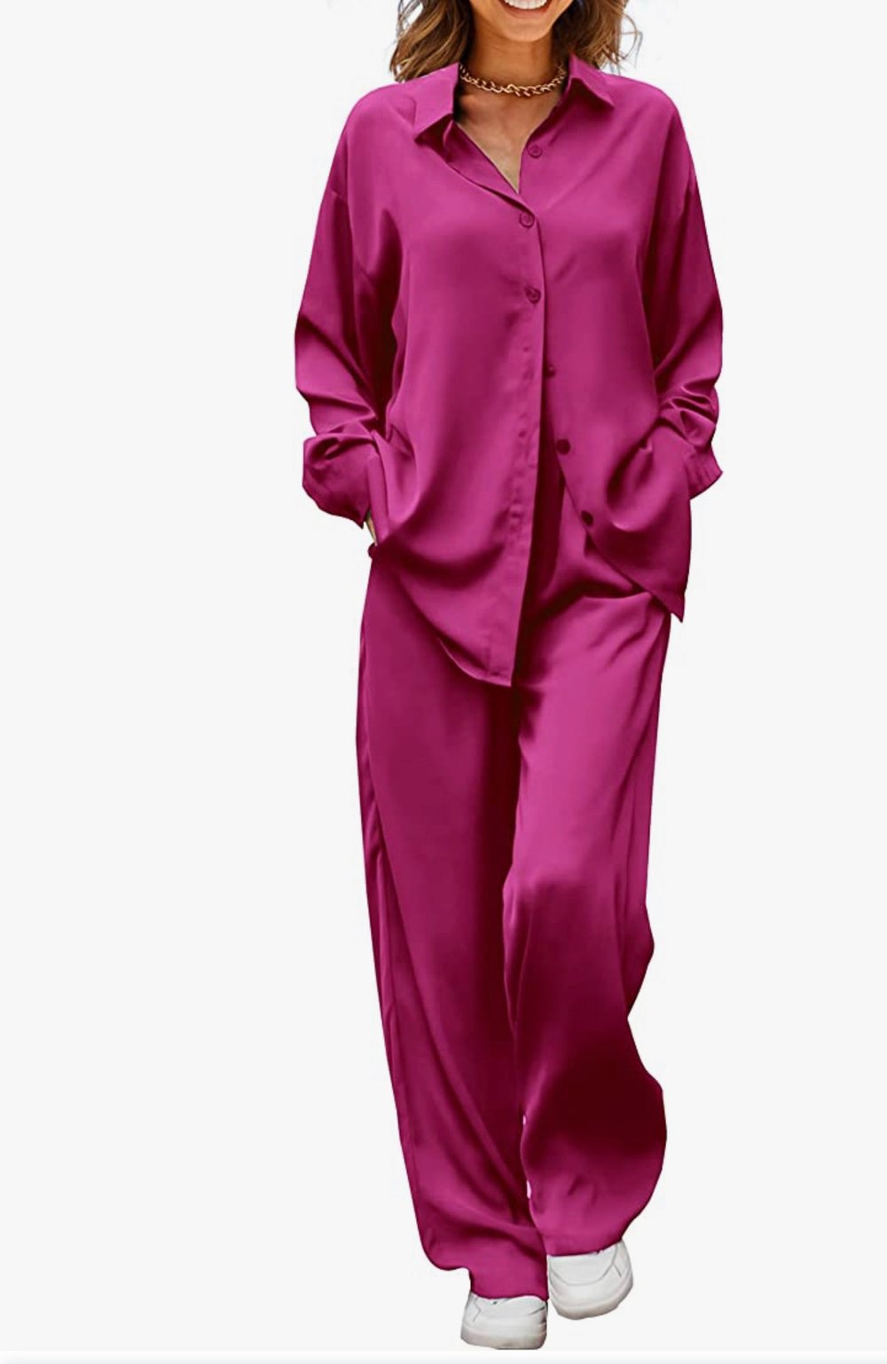 Image of Pink Two piece set - medium 
