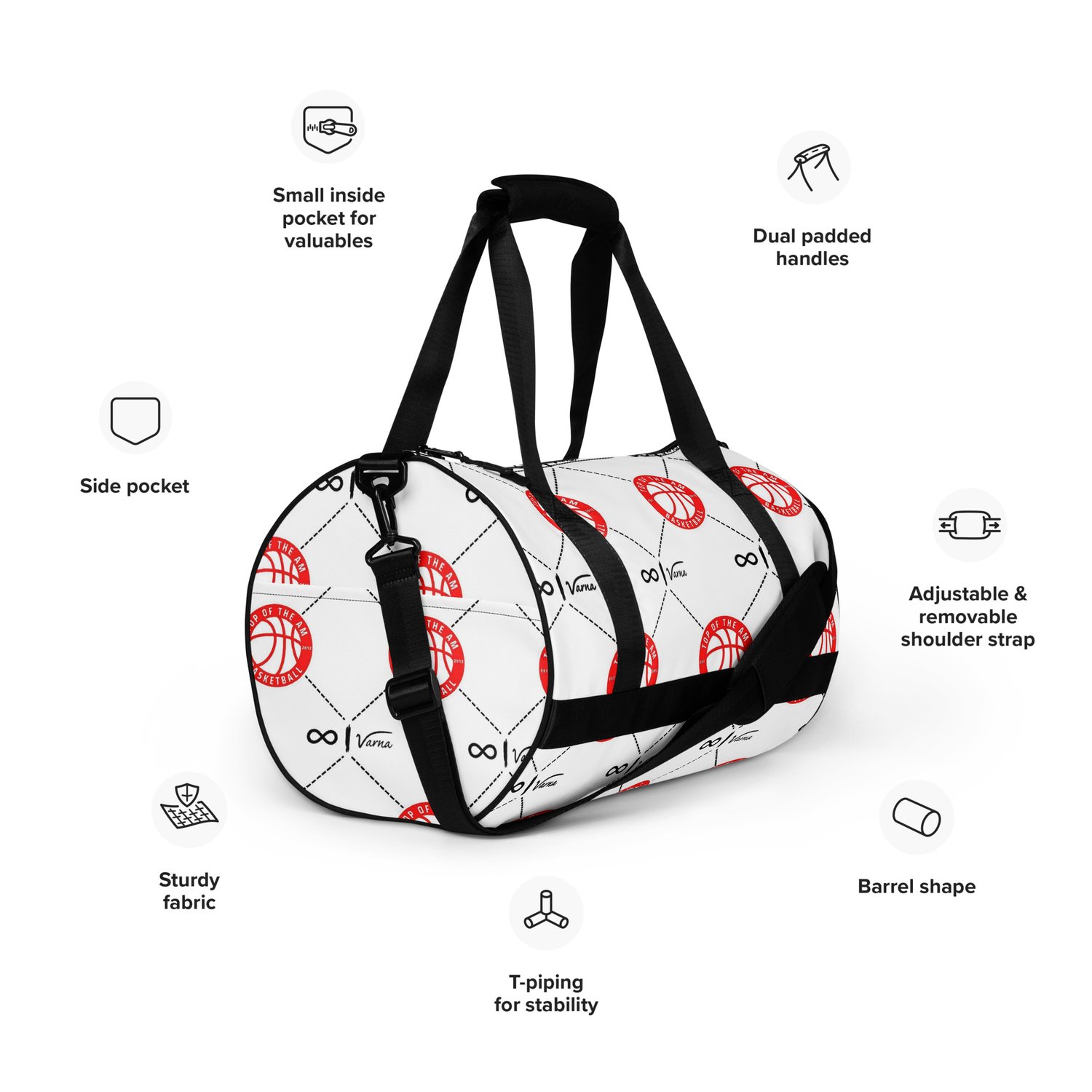 Image of Forever Varna - All-over print gym bag