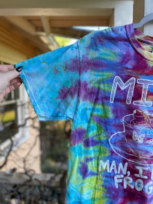 Image of MEDIUM MILF Man I Love Frogs Tie Dye Shirt 6