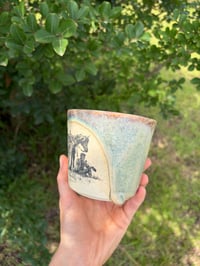 Image 10 of 10oz. Rusty Blue Cowboy shade