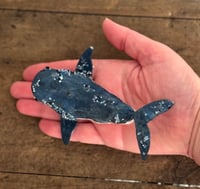 Image 4 of Spun cotton whale ornament