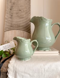 Image 1 of Sage French Country Jugs ( 2 sizes )