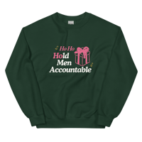 Image 2 of #2 (Ho Ho Ho)ld Men Accountable | Feminist Christmas Jumper