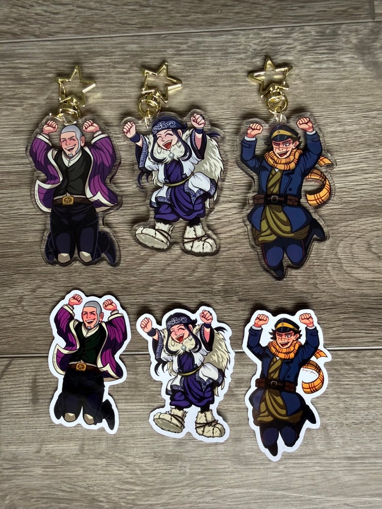 Image of Asirpa Acrylic Charm / Sticker