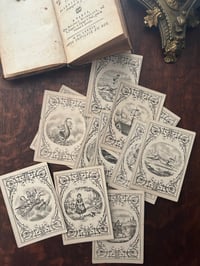 Image 9 of Jeu de cartes de l’Oracle Symbolique, jeu divinatoire, Wattillaux du XIXème siècle, très rare! 