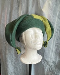 Image 3 of 3 Point Polar Fleece Jester Hats