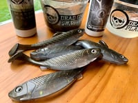 Image 7 of 5" G5 Hand Poured Swimbaits - "CRICK CHUB"