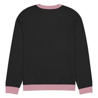 Image 12 of Psycho Clown Pink and Blue Knitted crew neck sweater