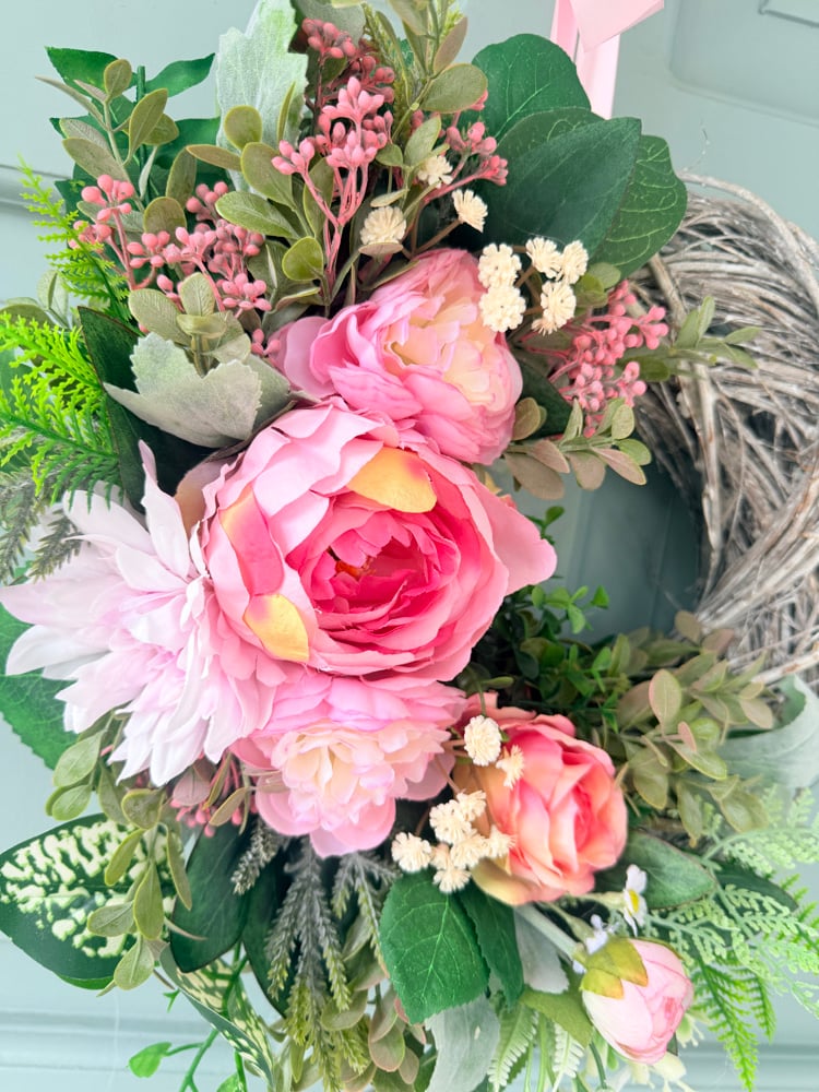 Image of 30cm Grey Twig Wreath 