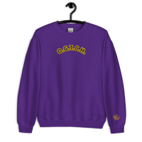 OGTCH Acronym Purple W/ Yellow Unisex Sweatshirt