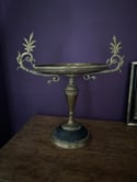 Grande cassolette/ coupe sur pied en bronze massif, Napoléon III