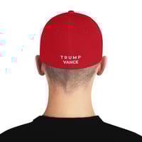 Image 2 of Make America Great Once Again - Trump Vance - Flex Fit Structured Twill Cap