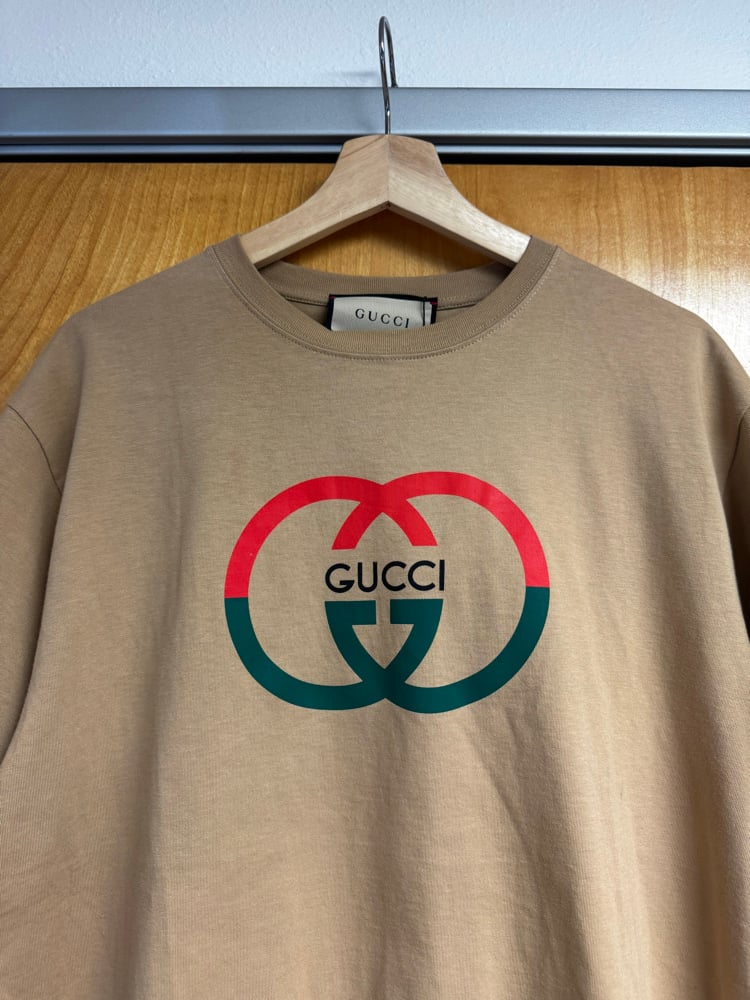 Image of Gucci GG Beige T Shirt