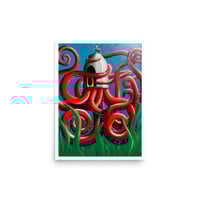 Image 1 of frenzy - 12x16" print