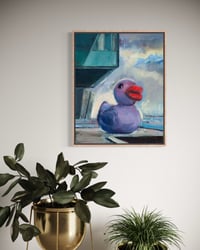 Image 2 of Painting / maleri / "København – Malerdrømme og tankestreger – Ællingen" / 40x50 cm