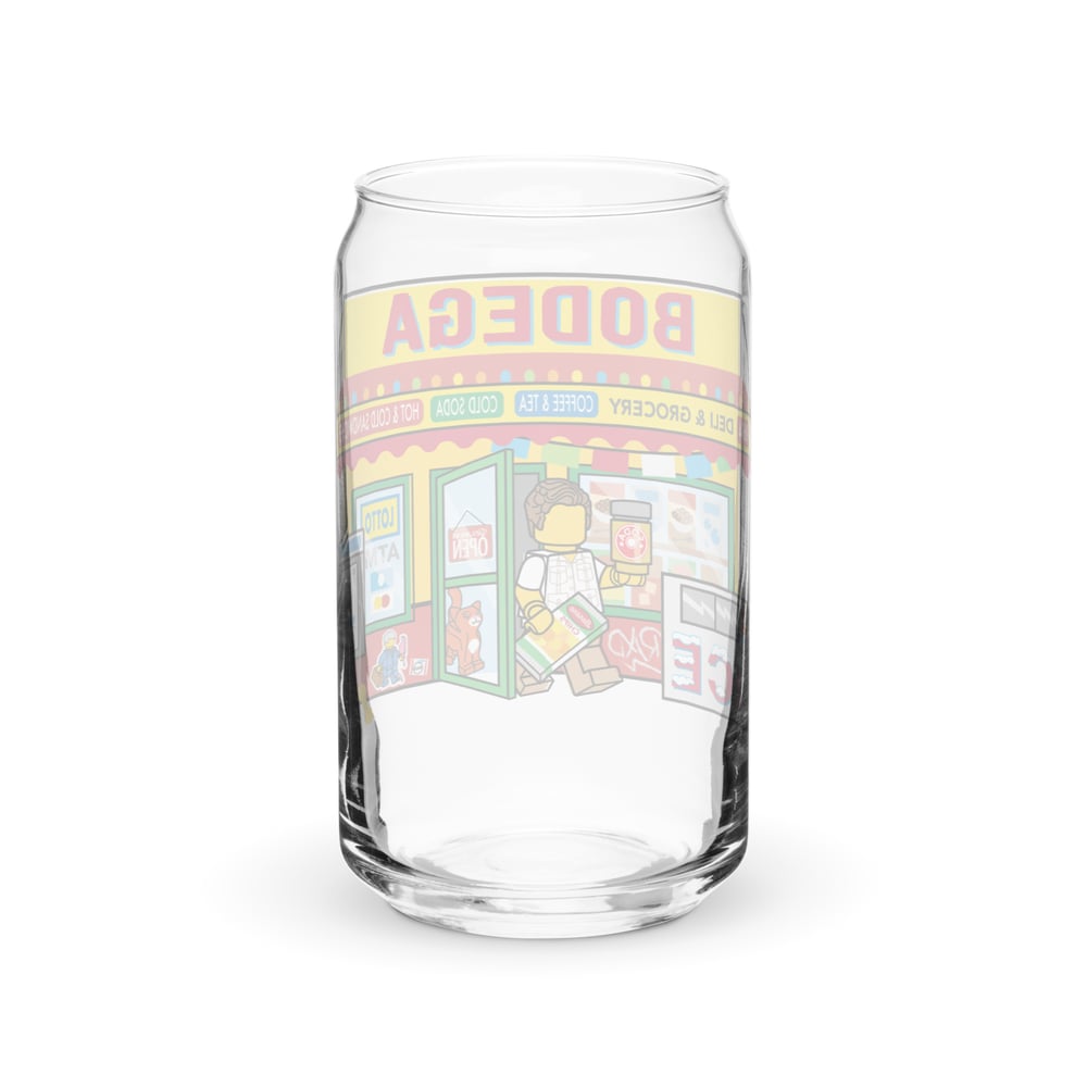 Bodega Can-Shaped Collectible Glass