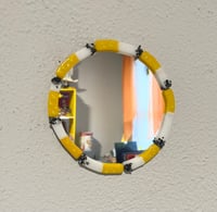 Image 4 of Fused Glass Cig Butt Mirror