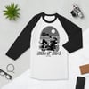 Battle Donkey Retro 3/4 sleeve Unisex
