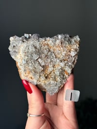 Image 1 of FAIRY HOLES POCKET CUBIC FLUORITE -LADY ANNABELLA MINE UK- I