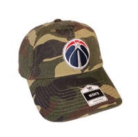 Image 1 of Washington Wizards Hat Cap Adjustable Strapback Mens New NBA Camo Fan Favorite