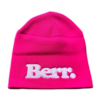 BERR LOGO BEANIE {PINK}