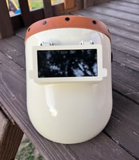 Image 3 of White Sugarscoop brown leather 