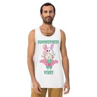 Image 1 of Summerween Vibes: Men’s premium tank top