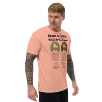 Image 8 of Jesus Vs Jesus OG Fitted Short Sleeve T-shirt