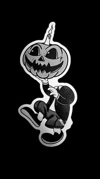 Headless Jack O Lantern Cholo Part 2 Sticker