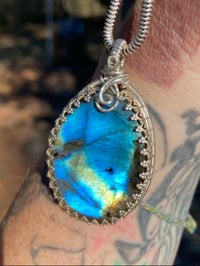 Image 2 of Silver Blue Labradorite 