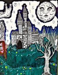 Image 5 of 18x48in. Painting Set “Lycanthropy”