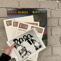 Image 1 of Sergio Mendes & Brasil '88 – Magic Lady - 1979 Promo Press LP with press kit!!