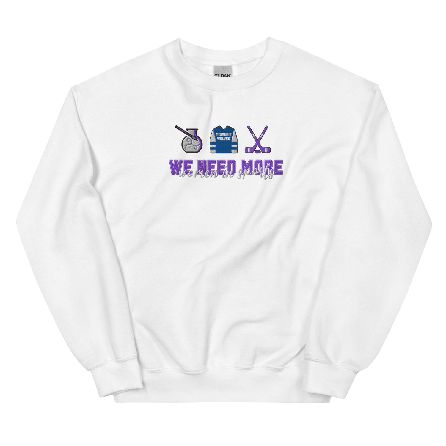 Image of Isabella embroidery Unisex Sweatshirt