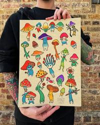 Mushroom Kingdom print (2023)