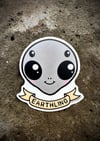 Alien sticker