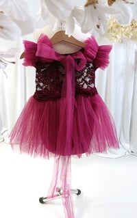 Image 3 of Photography body-dress • fuchsia • size 12-18 months