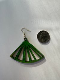 Image 2 of Green earrings size M